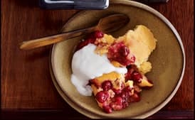 Cranberry-Maple Pudding Cake