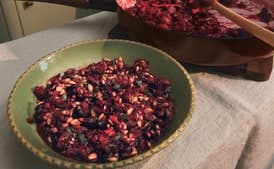 Cranberry-Orange Chutney with Cumin, Fennel, and Mustard seeds