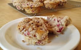 Cranberry Pecan Streusel Muffins