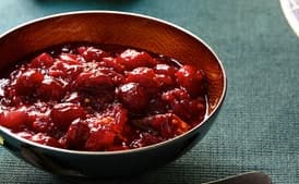 Cranberry Sauce with Mustard Seeds and Orange