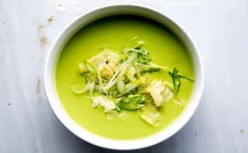 Cream of Cashew Pea Soup
