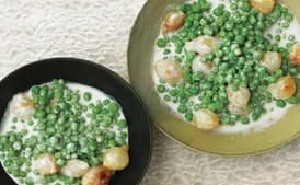 Creamed Peas and Onions