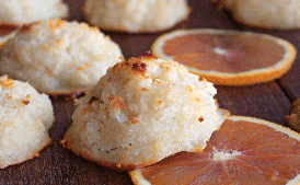 Creamsicle Macaroons