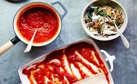 Creamy Vegan Mushroom Lasagna