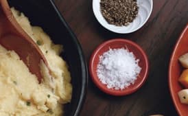 Crème Fraîche and Chive Mashed Potatoes