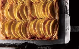 Crispy Braeburn Apple and Almond Sheet Tart