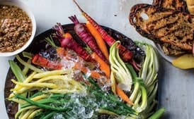 Crudités With Bacon XO Sauce