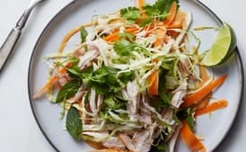 Crunchy Turkey Salad with Peanut Dressing