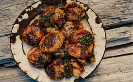 Crushed Potatoes with Oyster Bar Butter