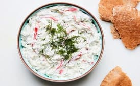 Cucumber and Tomato Tzatziki