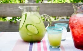 Cucumber-Basil Agua Fresca