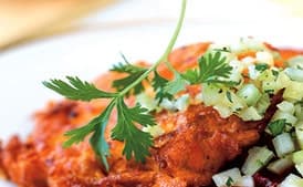 Cumin-Scented Beet Latkes