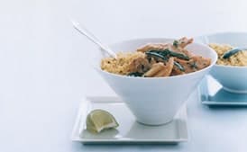 Curried Couscous with Chicken and Zucchini