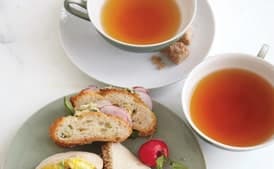 Curried Egg Salad in Mini Pitas