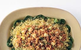 Curried Red Lentil Kohlrabi, and Couscous Salad