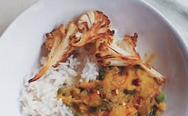 Curried Red-Lentil Stew with Vegetables