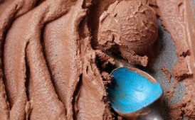 Dark Chocolate and Cardamom Ice Cream