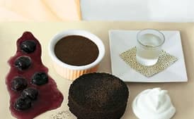 Deconstructed Black Forest Cake