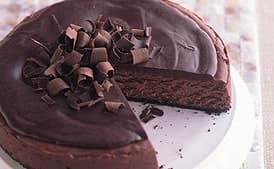 Deep Dark Chocolate Cheesecake