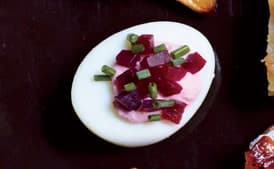 Deviled Eggs and Pickled Beets