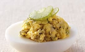 Deviled Eggs with Capers and Tarragon