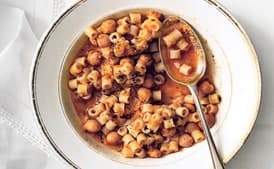 Ditalini with Chickpeas and Garlic-Rosemary Oil