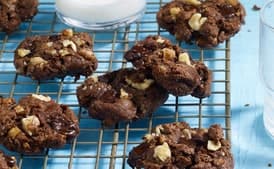 Double Chocolate Chunk Walnut Cookies