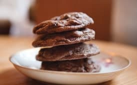 Double Chocolate Espresso Cookies