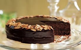 Double-Chocolate Financier Cake