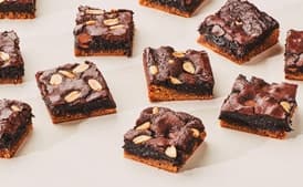 Double-Decker Peanut Butter Brownies