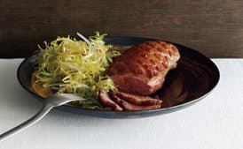 Duck Breast with Frisée Salad and Port Vinaigrette