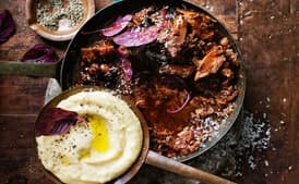 Duck Ragù with Creamy Polenta