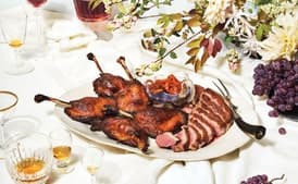 Duck Two Ways With Clementine-Fig Relish