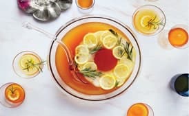 Earl Grey–Bourbon Punch