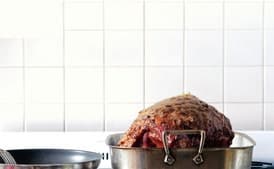 Easter Ham with Golden Breadcrumbs and Madeira Sauce