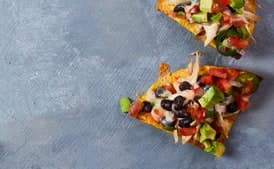Chicken and Black Bean Nachos