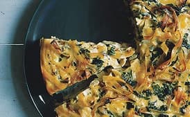 Egg Noodle, Chard, and Fontina Torte