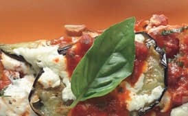 Eggplant Marinara Flatbread