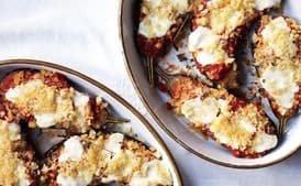Eggplant Parmesan with Fresh Mozzarella
