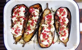 Eggplant with Buttermilk Sauce