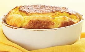 Eggy Grits Soufflé