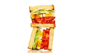 E.L.T. (Egg, Lettuce, and Tomato Sandwich)
