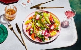 Endive, Romaine, and Orange Salad for Two