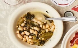 Escarole with Cannellini Beans