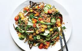 Farro and Tomato Salad with Fish-Sauce Vinaigrette
