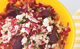 Farro, Radicchio, and Roasted Beet Salad
