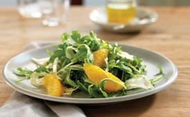Fresh Fennel and Arugula With Meyer Lemon Dressing