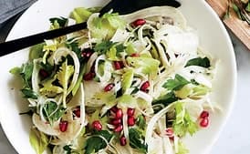 Fennel, Celery, and Pomegranate Salad