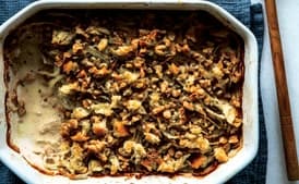 Fennel Gratin with Walnut-Thyme Breadcrumbs