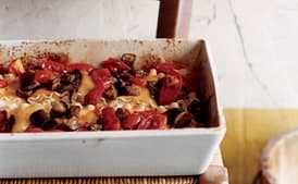 Fettuccine Meatball Lasagne